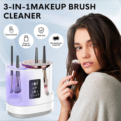 Quick Clean Makeup Brush Magic