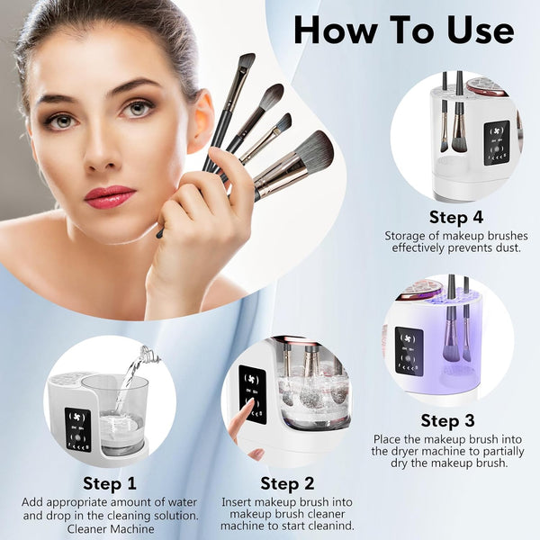 Quick Clean Makeup Brush Magic